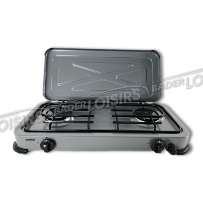  EURO ACCESSOIRES 2 FULL SERVICE  RECHAUD 2 FEUX GRIS