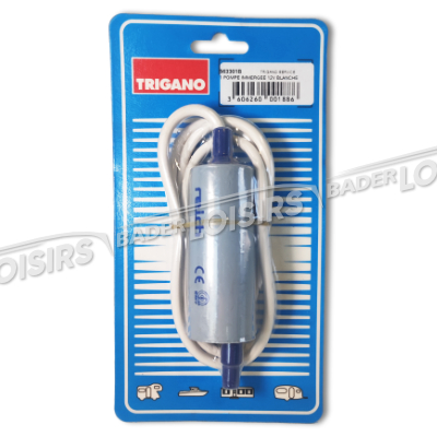  TRIGANO FULL SERVICE  1 POMPE IMMERGEE 12V BLANCHE