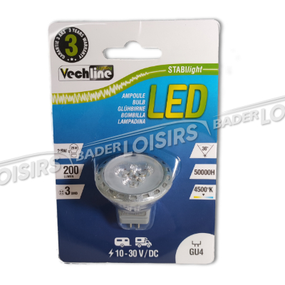  TRIGANO FULL SERVICE  AMPOULE LED BROCHES GU4 MR11