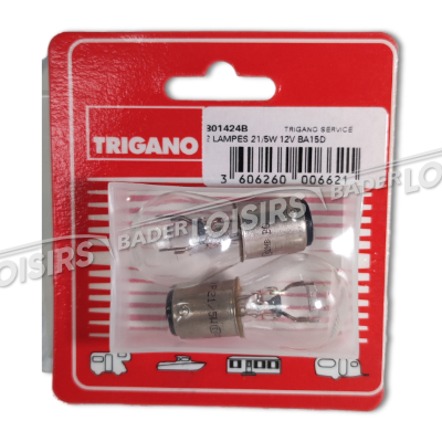  TRIGANO FULL SERVICE  2 LAMPES 215W 12V BA15D