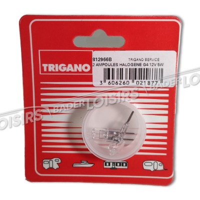  TRIGANO FULL SERVICE  2 AMPOULES HALOGENE G4 12V 5W