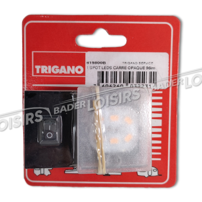  TRIGANO FULL SERVICE  1 SPOT LEDS CARRE OPAQUE 96LM