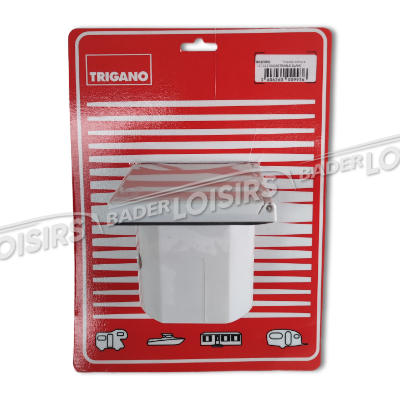  TRIGANO FULL SERVICE  1 SOCLE ENCASTRABLE BLANC