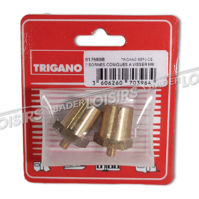  TRIGANO FULL SERVICE  2 BORNES CONIQUES A VISSER M6