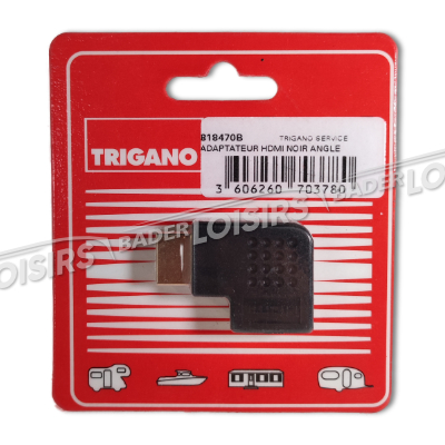  TRIGANO FULL SERVICE  ADAPTATEUR HDMI NOIR ANGLE