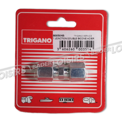  TRIGANO FULL SERVICE  1 JONCTION DOUBLE BICONE ACIER