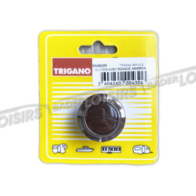  TRIGANO FULL SERVICE  1 BOUTON AVEC ROSACE  MARRON