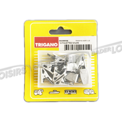  TRIGANO FULL SERVICE  10 PINCETTES NYLON