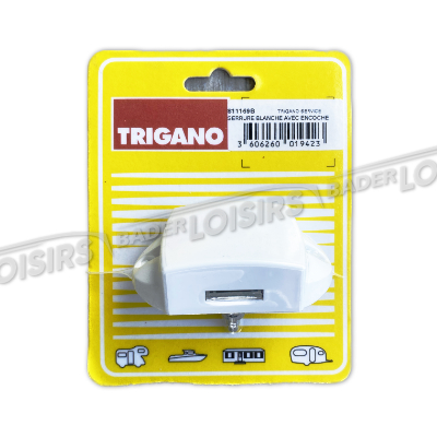  TRIGANO FULL SERVICE  SERRURE BLANCHE AVEC ENCOCHE