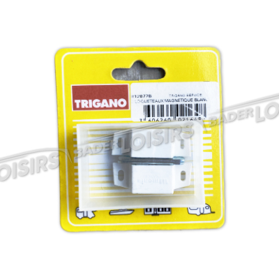  TRIGANO FULL SERVICE  2 LOQUETEAUX MAGNETIQUE BLANC