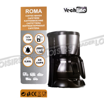  EURO ACCESSOIRES 2 FULL SERVICE  CAFETIERE 46 TASSES 12 V ROMA